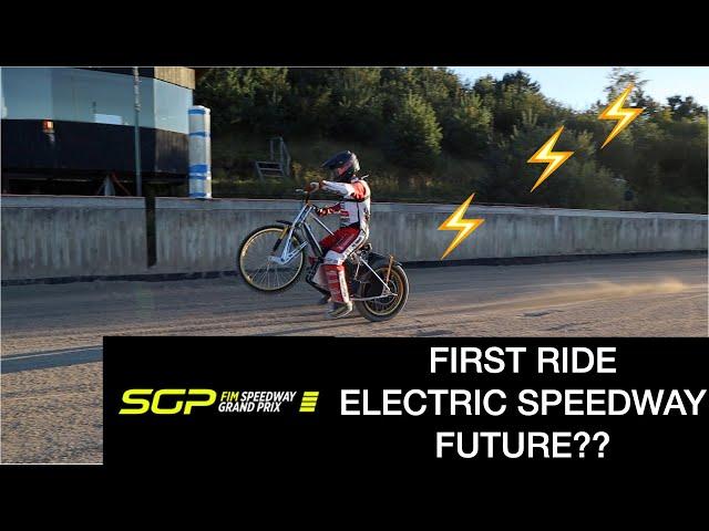 FIRST RIDE ELECTRIC SPEEDWAY BIKE! IS IT THE FUTURE ?