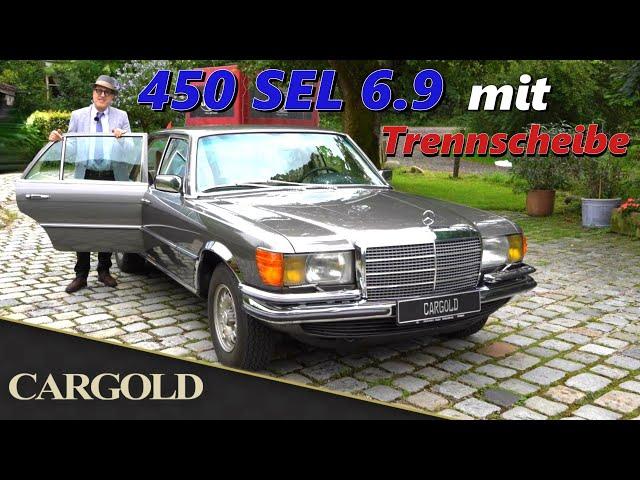 Mercedes 450 SEL 6.9, 1976, ex Dassault / Frankreich, Vorstandslimousine mit Trennscheibe & Intercom