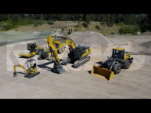 XCMG Excavators, Loaders, Graders, Rollers - Premium Construction & Mining Machinery