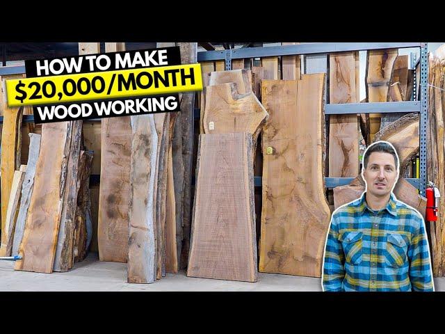 How to Start $20K/Month Woodworking Business