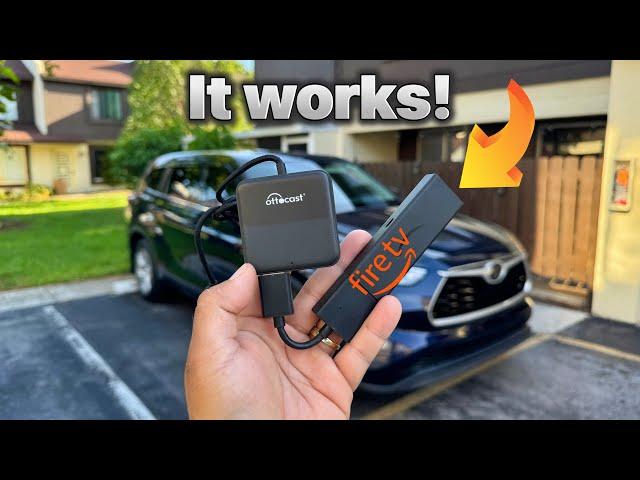 Ottocast TV Mate - Use Any TV Stick On Your Car with Factory CarPlay!