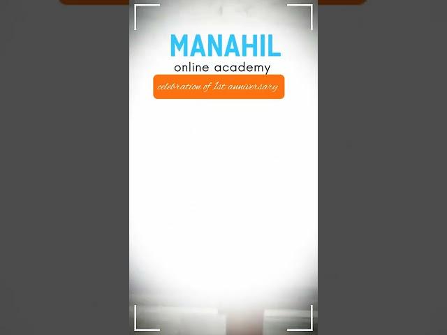 MANAHIL ONLINE ACADEMY