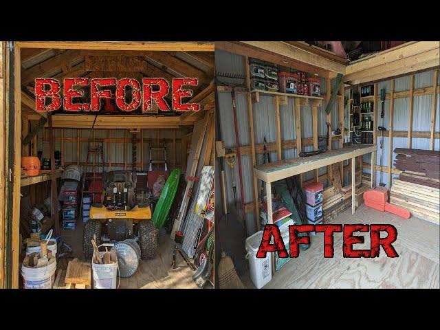 How to Organize a Shed - DIY 5 Tips