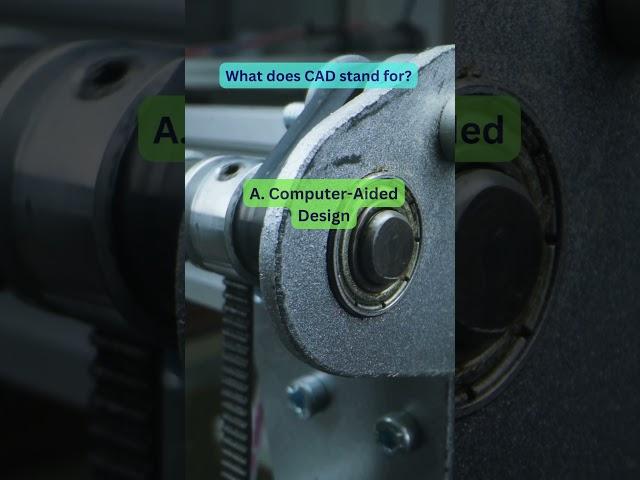 What does CAD stand for?#CAD #Design #Tech