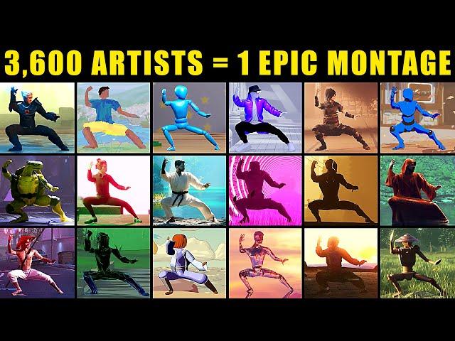 What 24 YEARS of Communal 3D Art looks like | Moving Meditations 3D Challenge