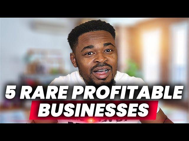 5 Rare Profitable Businesses To Start With 1 Million Naira - Business Ideas