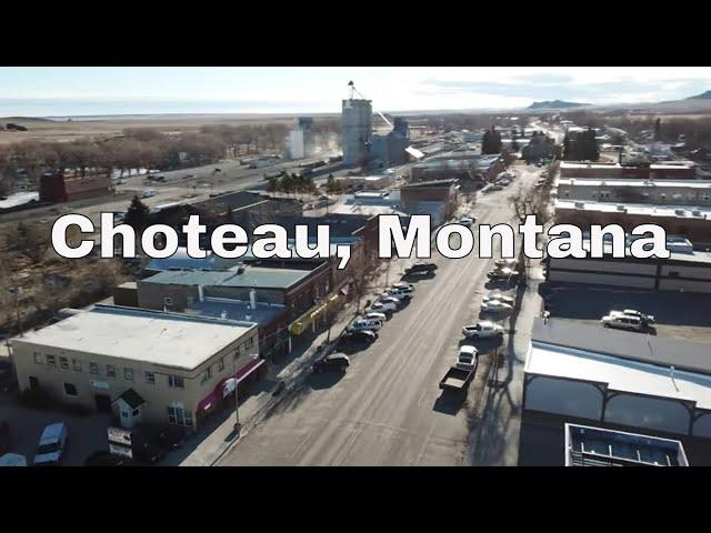 Drone Choteau, Montana