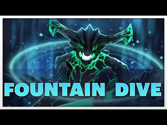 Dota 2 Fountain dive