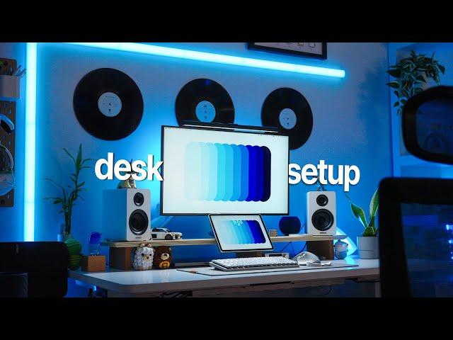 I Upgraded My Dream Desk Setup! 2025 Tour (Minimal & Clean)