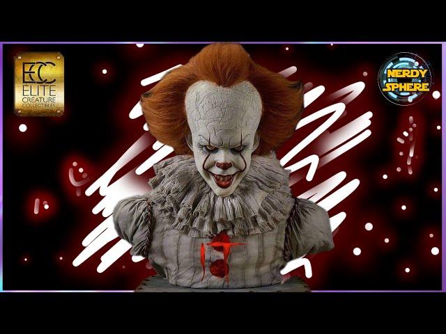 IT: Pennywise Bust Life Size #EliteCreatureCollectibles #Pennywise #IT #Clown #Terror #Horror #EEC