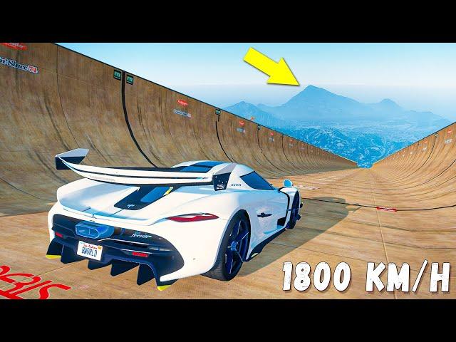 СПУСК С ГОРЫ БЕЗ ТОРМОЗОВ НА САМЫХ БЫСТРЫХ ЧИТ ТАЧКАХ В GTA 5 ONLINE!