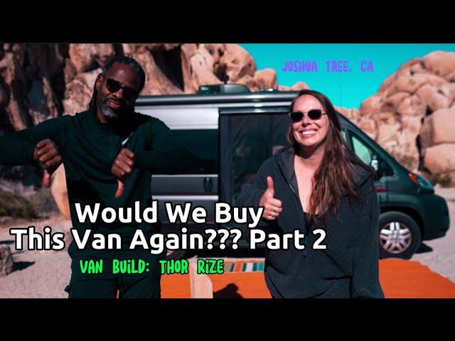 Part 2: Would We Buy This Van Again??? #vanlife #rvtravel #vanbuild #rvtips #campinglife #tinyhome