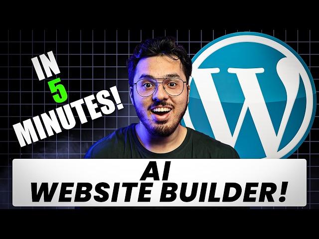 How to build a Website using Wordpress & AI in 5 Minutes?