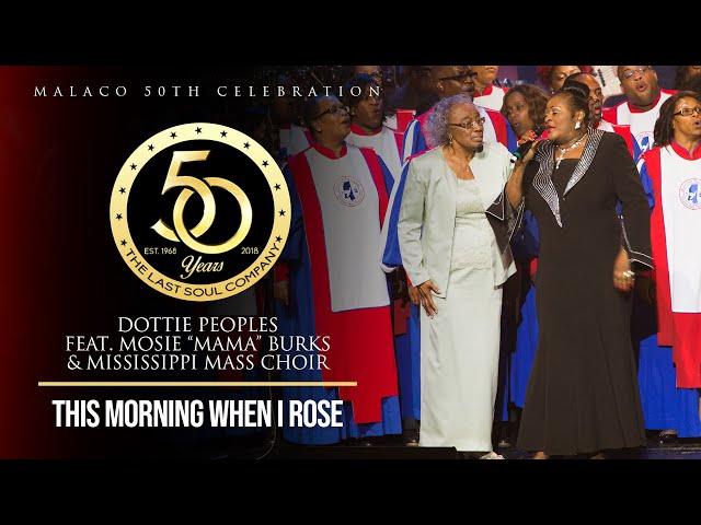 ​@dottiepeoples & @The Mississippi Mass Choir  "This Morning When I Rose" (Malaco 50th Celebration)