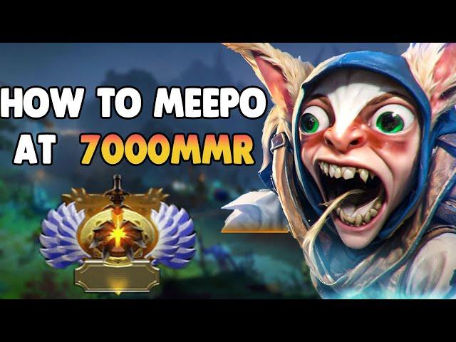 MEEPO 2024 GAMEPLAY 7000 MMR NO CRINGE ONLY BASED