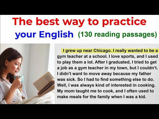 (Reading Practice (Improve your pronunciation in English