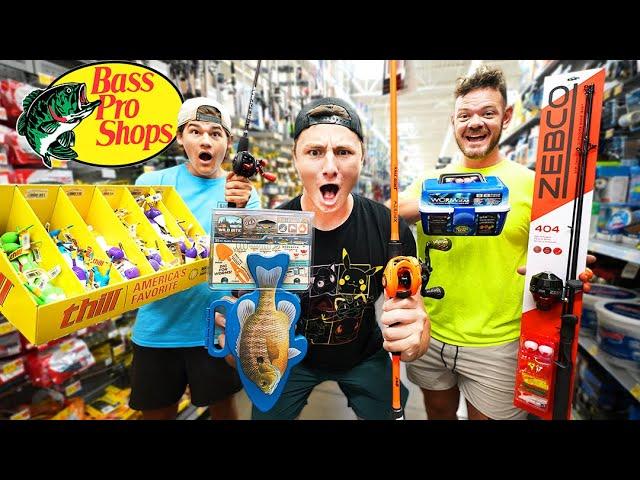 UNLIMITED Shopping Spree For BIGGEST FISH (Fishing Challenge!)