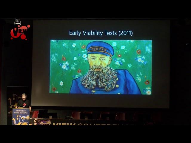 VIEW Conference Steve Muench: "The Labor of Loving Vincent: Animating Van Gogh to Solve a Mystery"