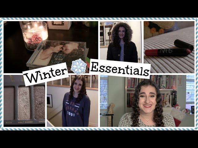 Winter Essentials 2015 | LuciaTepperBeauty