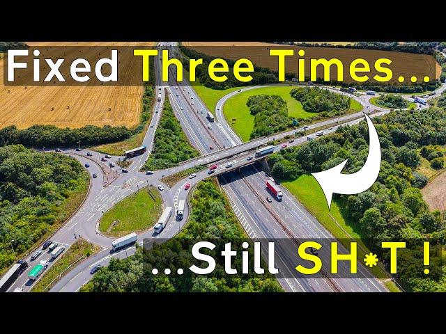 Is This The WORST Motorway JUNCTION?  M40 Junction 10