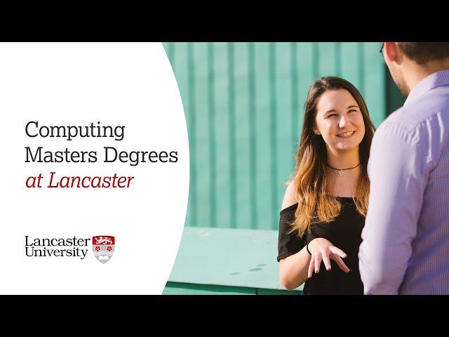 Computing Masters Degrees at Lancaster