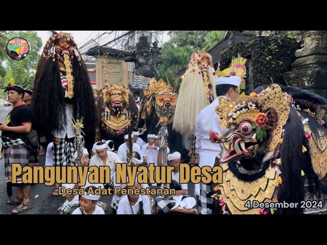 Pangunyan Nyatur Village Ceremony | Penestanan Traditional Village - Ubud | December 4, 2024