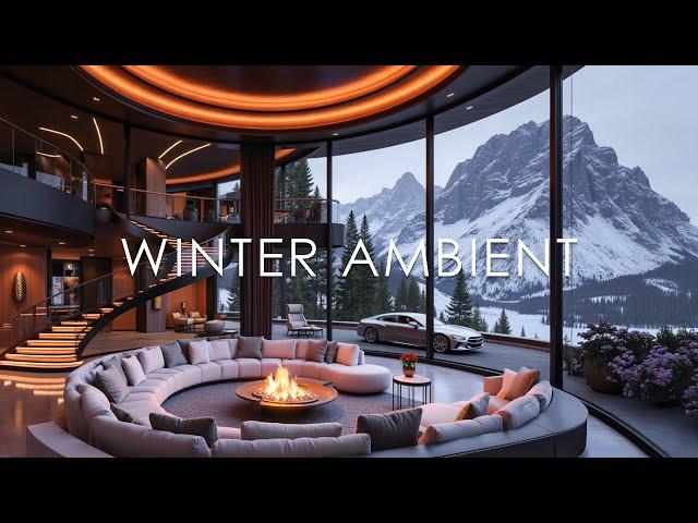 Beautiful Winter Lounge Ambient Music ️ Winter Chillout Music for Calm, Deep Relaxing Lounge Music