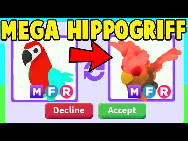 Trading for MEGA HIPPOGRIFF in Adopt Me!