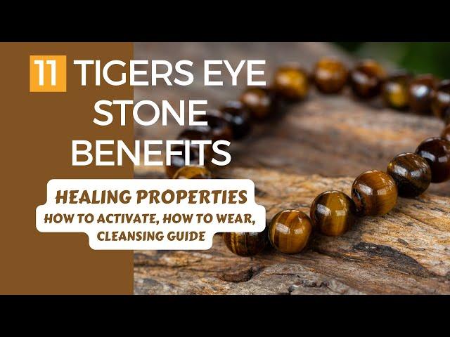 What Is Tigers Eye Stone Meaning, Benefits, Healing Properties Cleansing | How To Activate #TigerEye