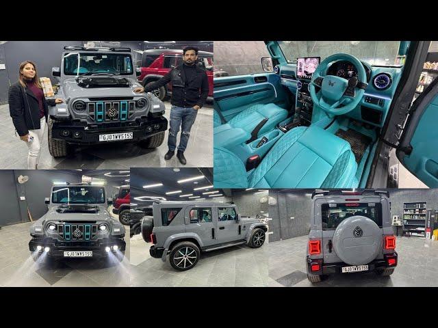 Mahindra Thar Roxx Converted To Mercedes G Wagon | Thar Roxx Modification | Bharat Car