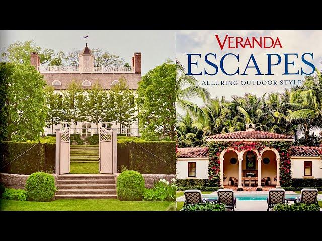 A Review: Veranda Escapes: Alluring Outdoor Style by Clinton Smith & Some of My Garden Favorites