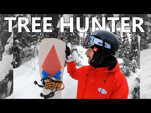 Testing the TREE HUNTER Powder Snowboard