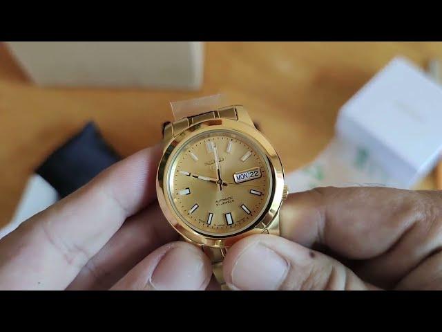 Seiko 5 SNKKJ1 Gold Watch for just under 200USD