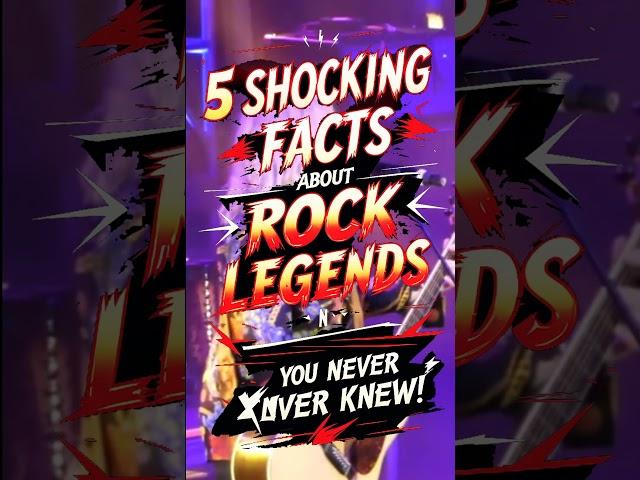 Did You Know This About Your Favorite Rock Stars? #musictrivia #rockfacts #rocklegends