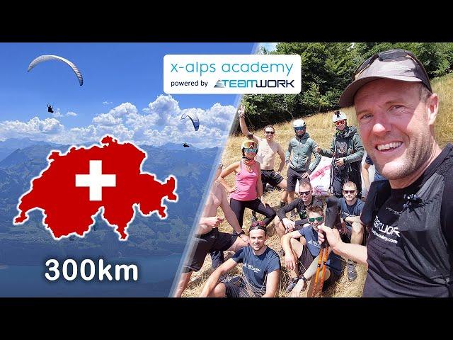 Hike & Fly from South to North Switzerland with X-Alps Academy (Chrigel Maurer)