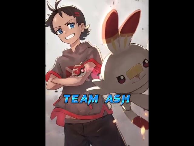 TEAM LEON VS TEAM ASH (WHO WILL WIN?) #shorts #poketuber #pokemonshorts