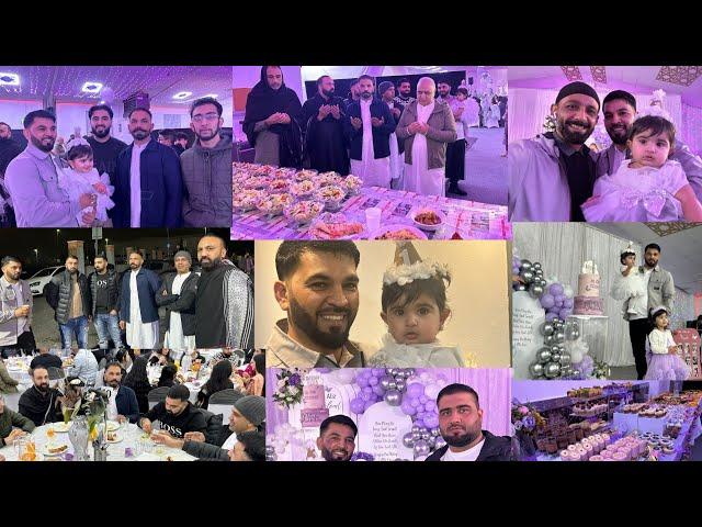 My Niece Riyah-Aliz’s 1st Grand Birthday Party-part 1#kashmirifamily #birthdayparty #birthday