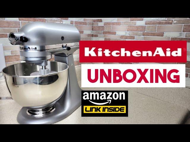 KitchenAid 4.5 Qt Stand Mixer Deluxe Model Unboxing