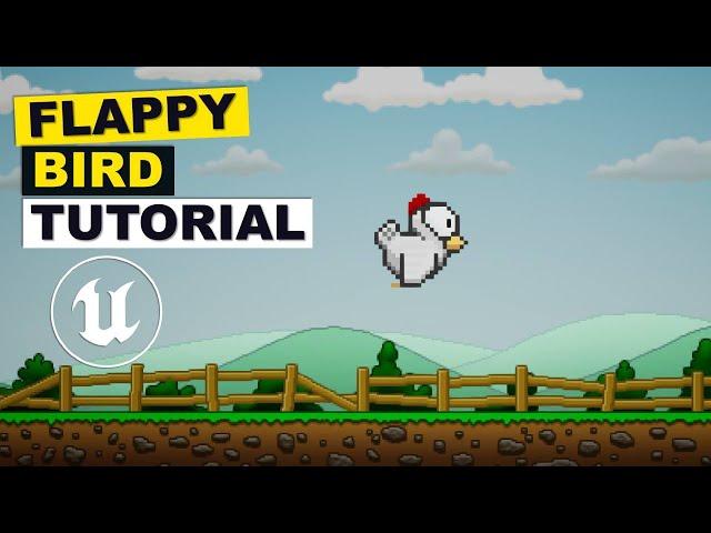 How To Make Flappy Bird In Unreal Engine 5 | Blueprint For Beginners