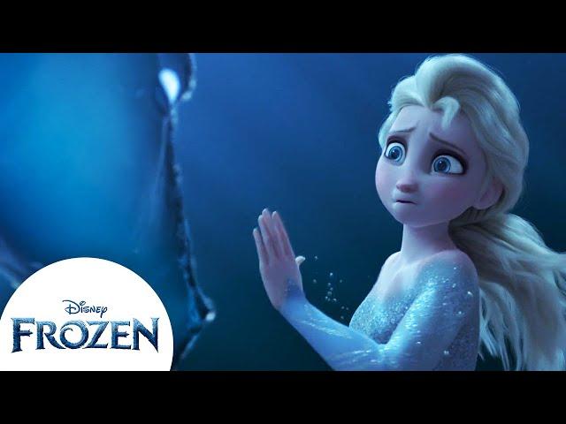 Elsa Tries to Cross the Dark Sea | Frozen