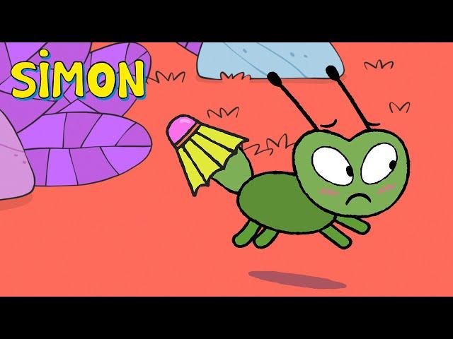 The Stuck Shuttlecock | Simon | Full episodes Compilation 30min S4 | Cartoons for Kids