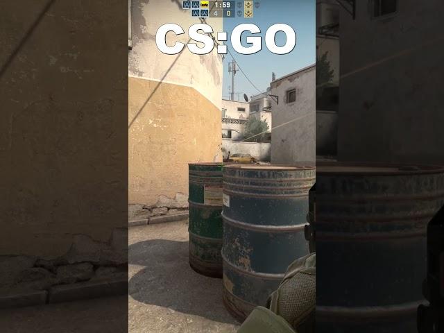 CS2 VS CS:GO (Dust 2) CT