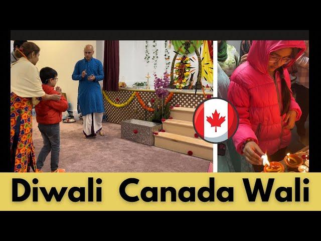 Diwali 🪔 Canada wali  || Hindi Vlog || Canadian Desire