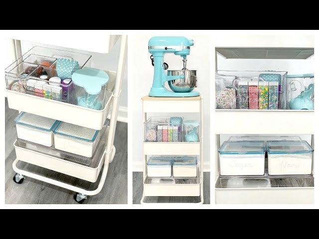 NEW! Kitchen Organization | Updated DIY Baking Station w/iDesign + The Home Edit