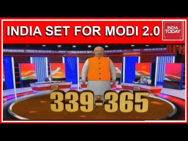 India Today Exit Poll 2019 Predicts 339-365 Seats For NDA In Lok Sabha Elections