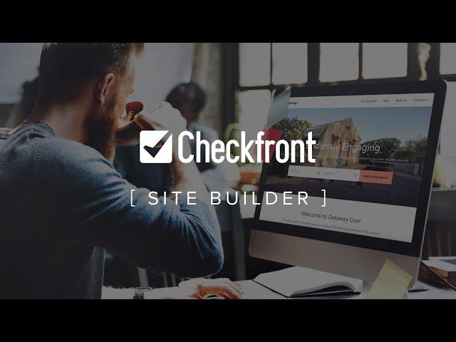 Checkfront Introduces: Site Builder