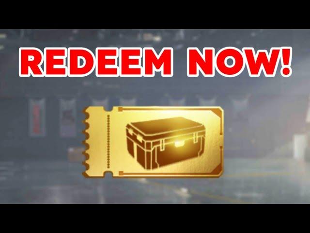 FREE CODE FOR 2 GOLD CRATE COUPONS - COD MOBILE