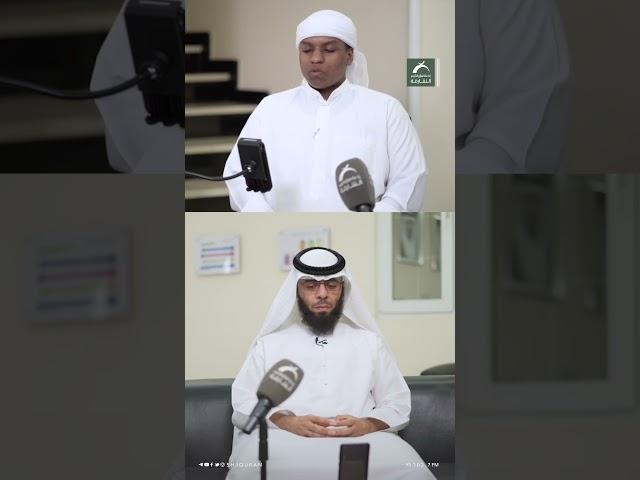الرحمن (١) علم القرآن (٢) خلق الإنسان (٣) علمه البيان (٤) الشمس والقمر بحسبان (٥)