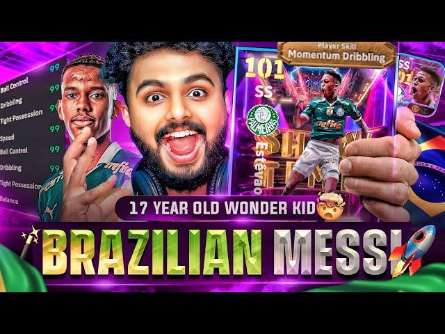 105 RATED WONDER KID ESTEVAO | THEY CALL HIM BRAZILIAN MESSI | INSANE MOMENTUM DRIBBLES & BANGERS