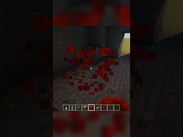 Spooky Minecraft Build Hack  #redstone #pistons #tutorial #minecraft #build #doors #hack #design